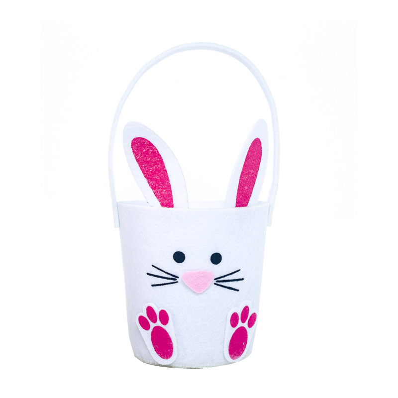 Nordic INS style creative rabbit candy cloth handbasket 