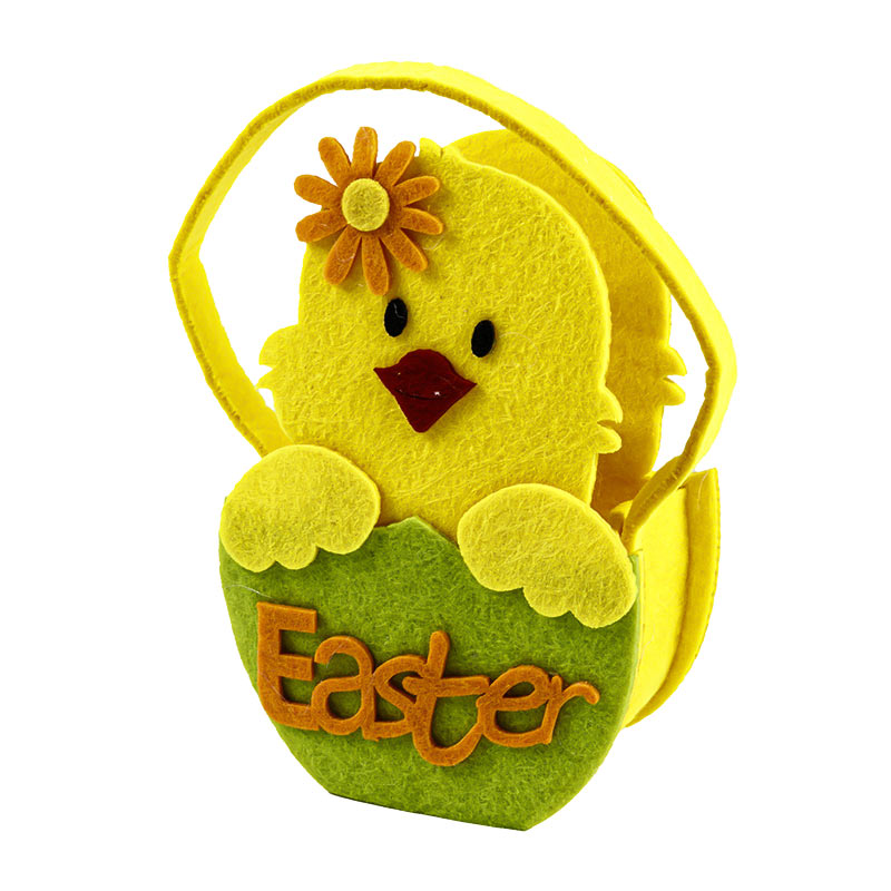 Easter Craft Set Set Hatcher chicken Rabbit Magnet foam Egg Easter basket Craft stick logo Rabbit wreath and Rabbit glasses, suitable for children love classroom day care home garden art decoration  