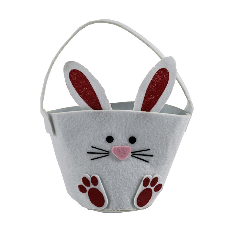 Nordic INS style creative rabbit candy cloth handbasket 