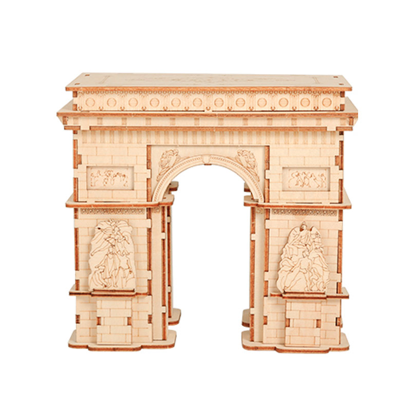 Arc de Triomphe hot-selling wooden swings intellectual brain DIY high-difficult model