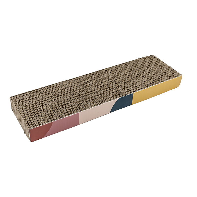 Cat Scratch Pad, Cat Scratcher Cardboard with Premium Reversible Scratch Textures Design, Corrugated and Zero Odor Cat Scratcher with Catinp 