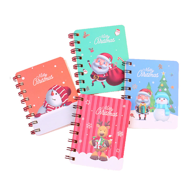 Mini Festival Well  Designed Christmas  Notebook