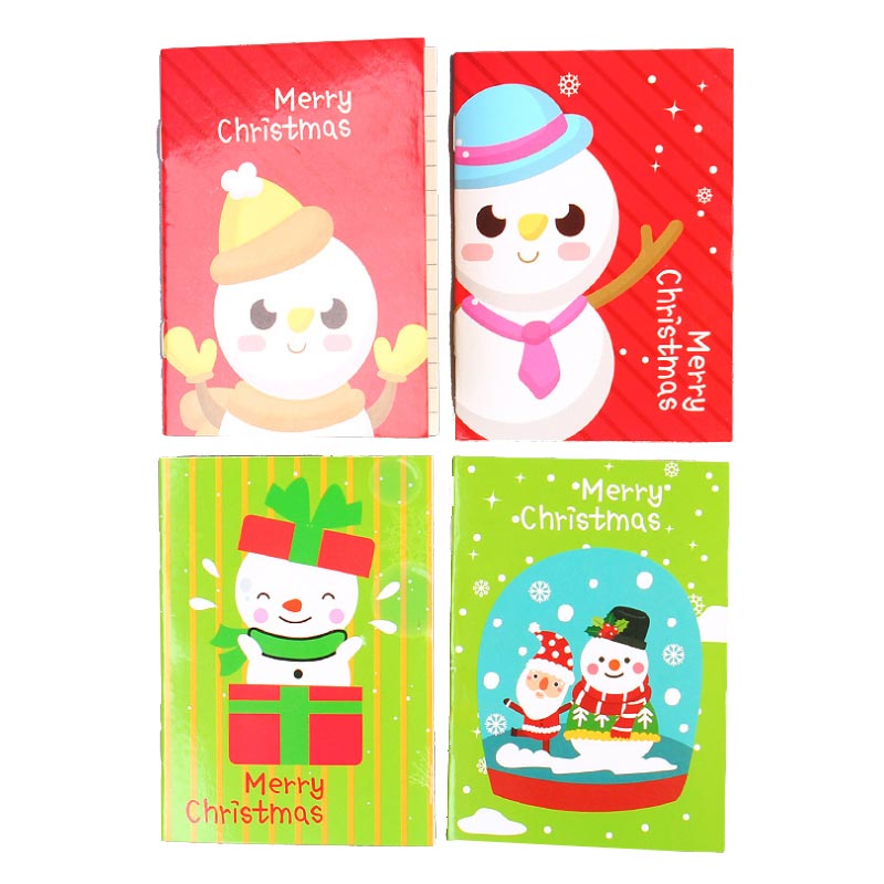 Mini Festival Well  Designed Christmas  Notebook