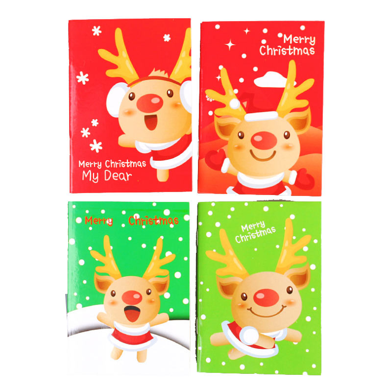 Mini Festival Well  Designed Christmas  Notebook