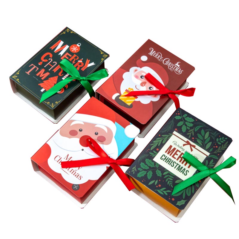 Rectangular Shaped Colourful Attractive Christmas Box