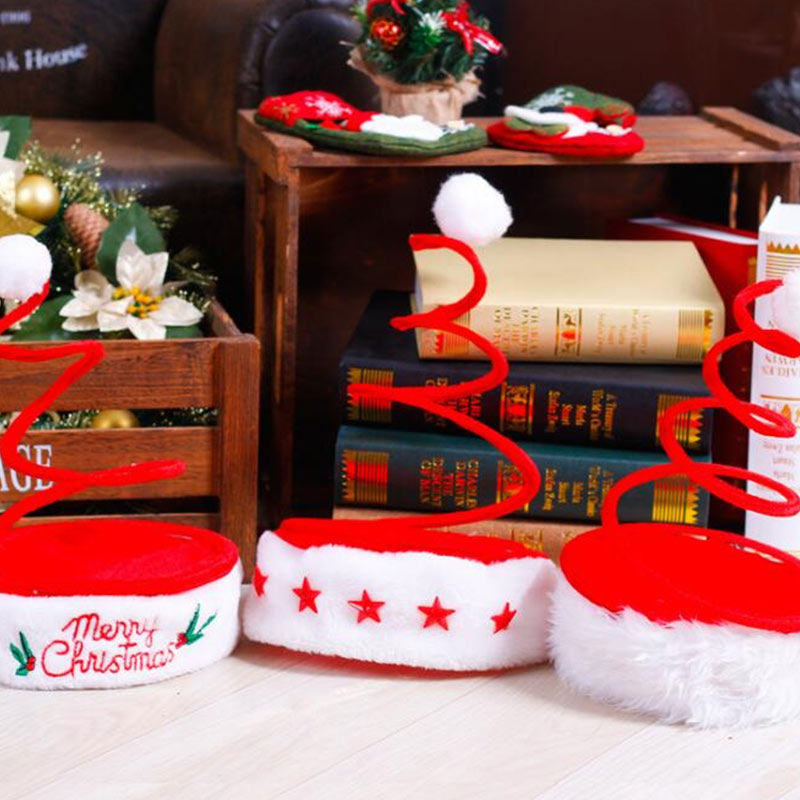 Christmas Style Bounce Hat Table Decoration 