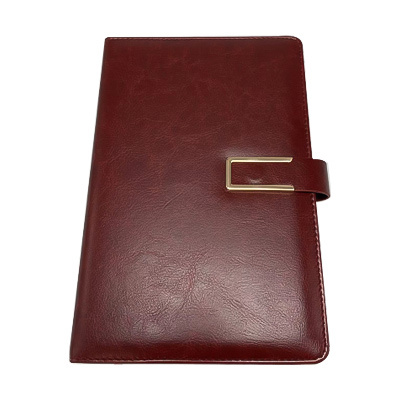 Hard Cover Business Notebook Single Color with Magnet Belt