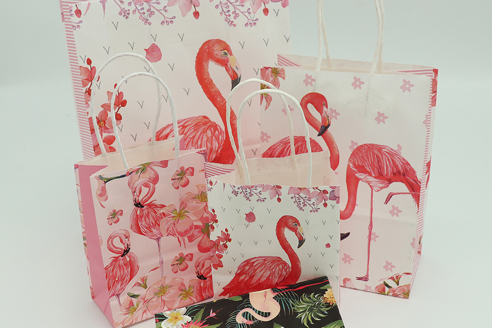 Everyday Gift Bag-Flamingos Patterns