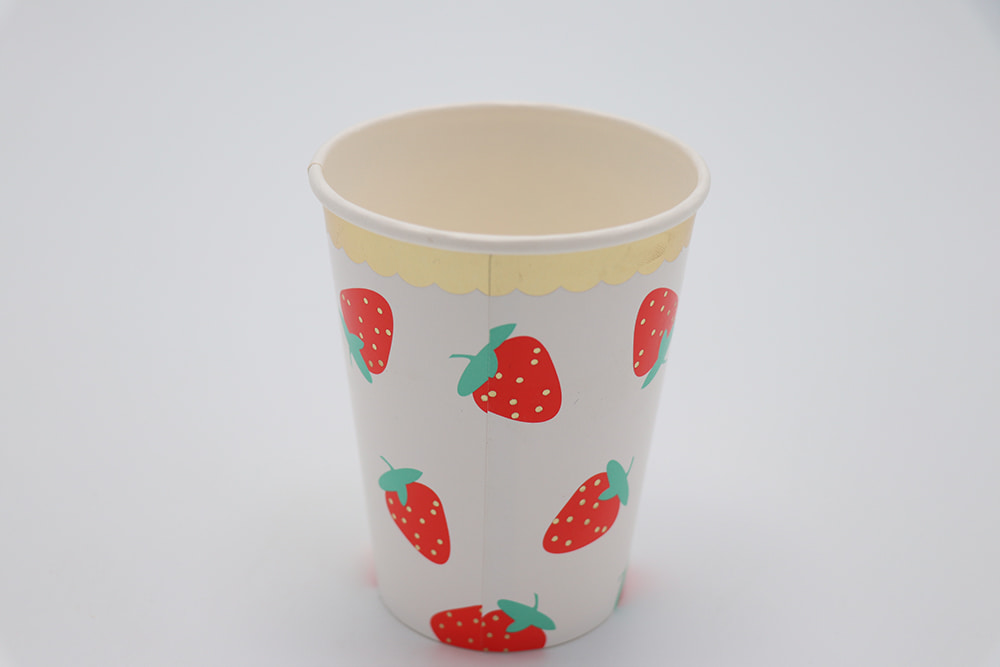 Printed paper cup set