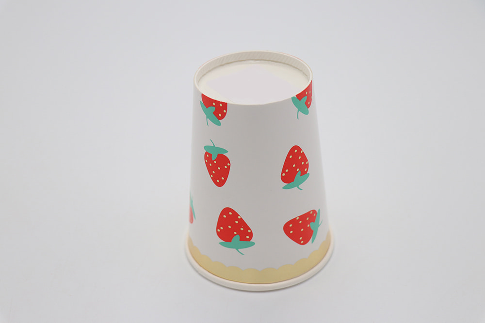 Printed paper cup set