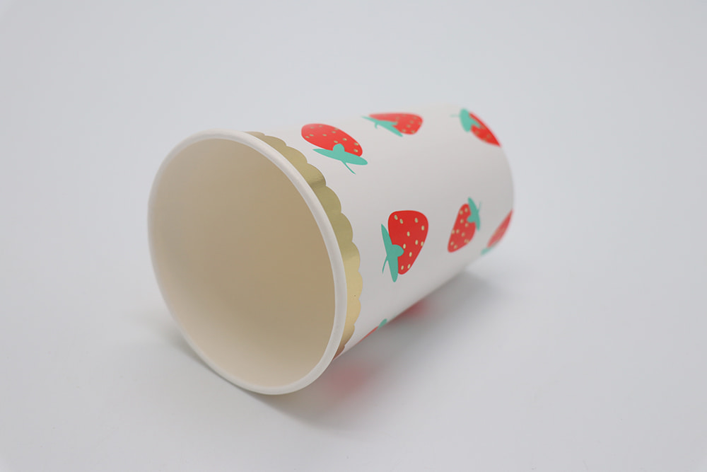 Printed paper cup set