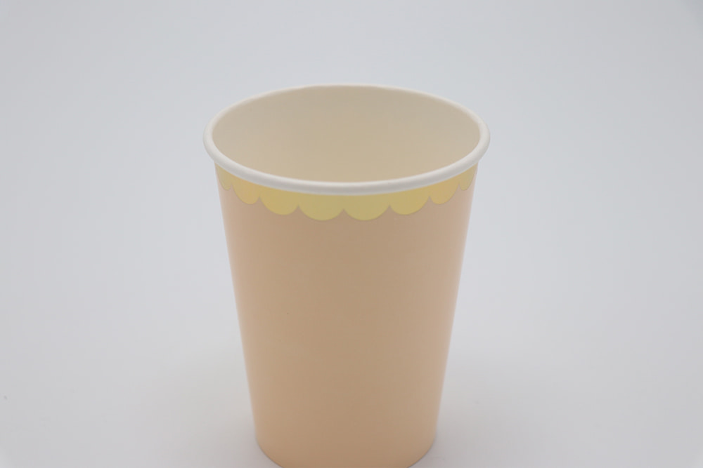 Printed paper cup set