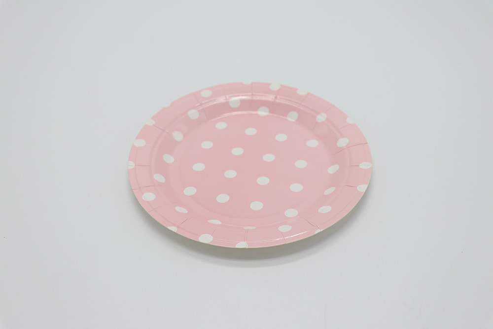 Printed paper plate 3