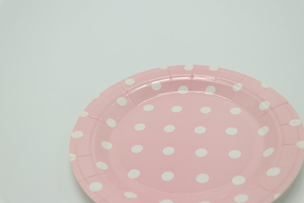 Printed paper plate 3