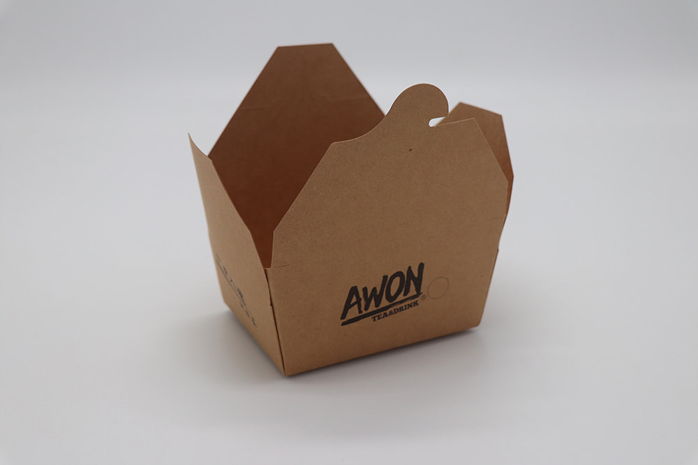 Printed paper take away box 6