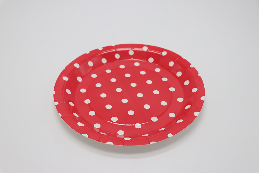 Printed paper plate 6